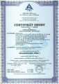 Certifikát I. bezpečnostnej triedy